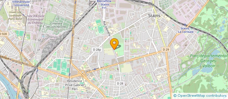 localisation de l'entreprise SUKURUK à STAINS