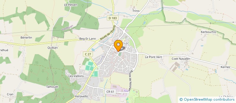 localisation de l'entreprise SULBEMI  SULNIAC