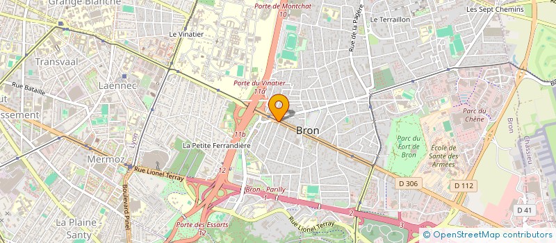 localisation de l'entreprise SULCO à BRON