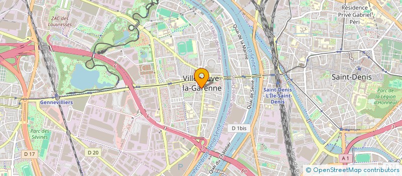 localisation de l'entreprise SULE MEDIA  VILLENEUVE-LA-GARENNE