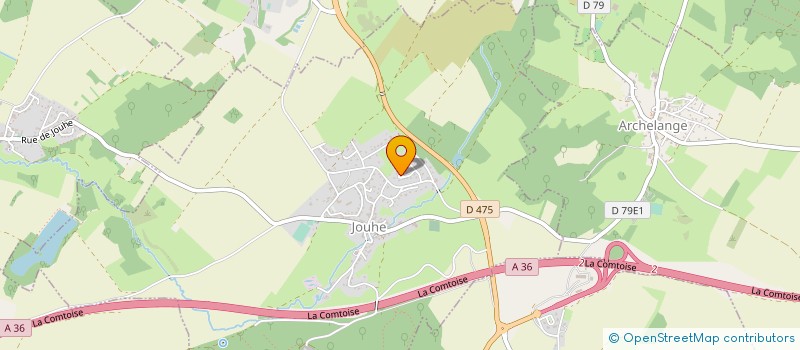 localisation de l'entreprise SULFUR COMPONENTS S.A.R.L.  JOUHE