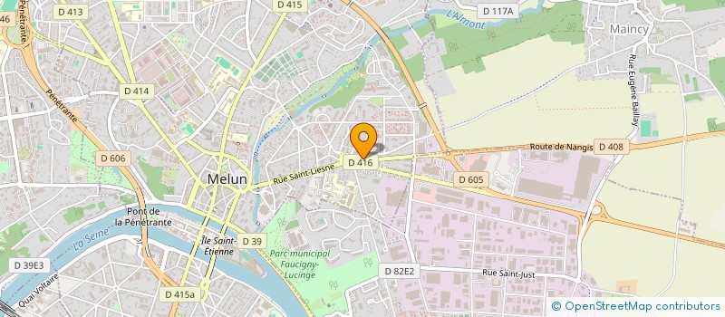 localisation de l'entreprise SULI'FOOD  MELUN