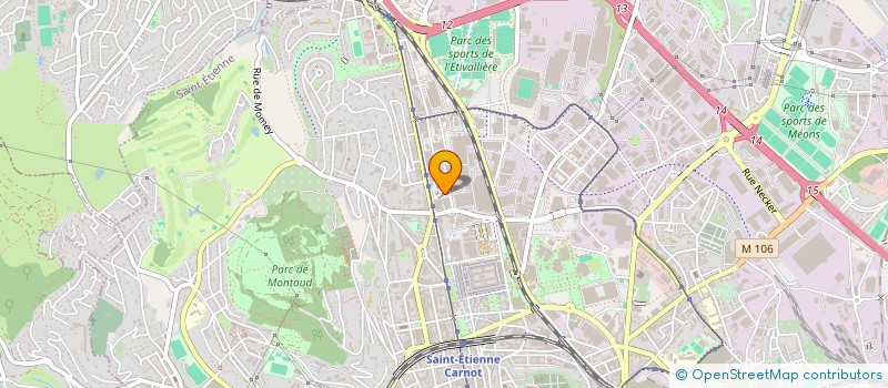 localisation de l'entreprise SULIMAX  SAINT-ETIENNE