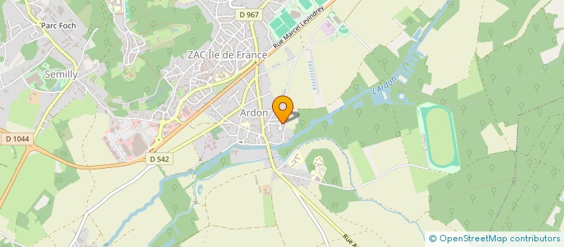 localisation de l'entreprise SULKY D OR à LAON