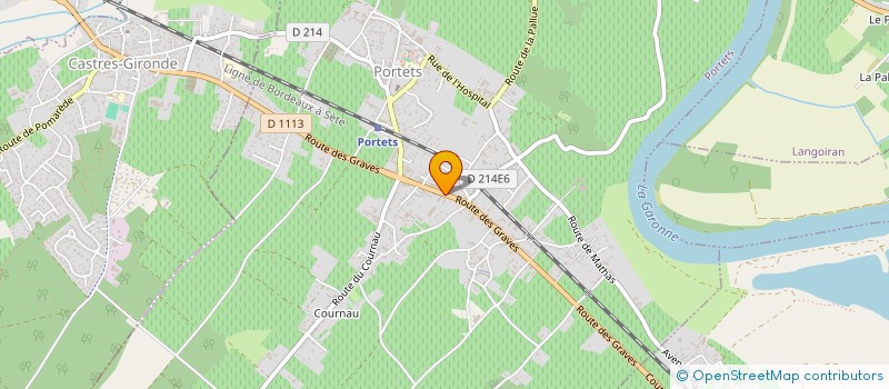 localisation de l'entreprise SULLITRON à PORTETS