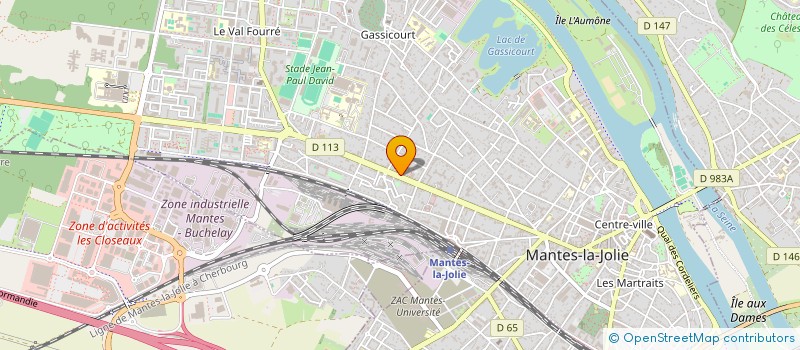 localisation de l'entreprise SULLIVAN  MANTES-LA-JOLIE