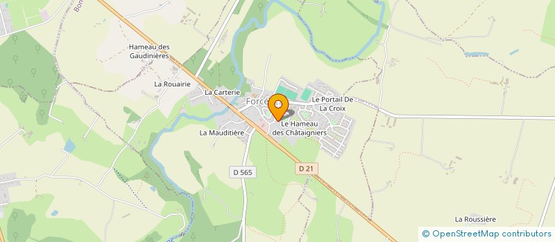 localisation de l'entreprise SULLY  FORCE