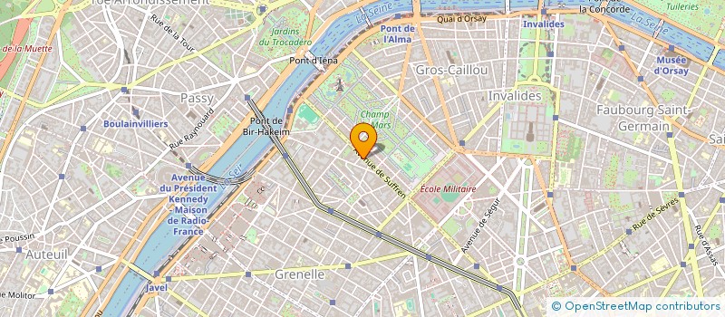 localisation de l'entreprise SULLY  PARIS