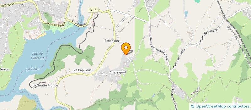 localisation de l'entreprise SULLY FIVE  COMMELLE-VERNAY