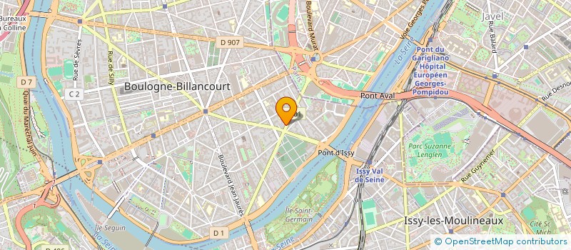 localisation de l'entreprise SULLY ILE DE FRANCE à BOULOGNE-BILLANCOURT