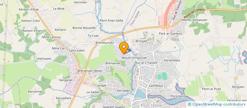 localisation de l'entreprise SULLY IMMO  PLONEOUR-LANVERN