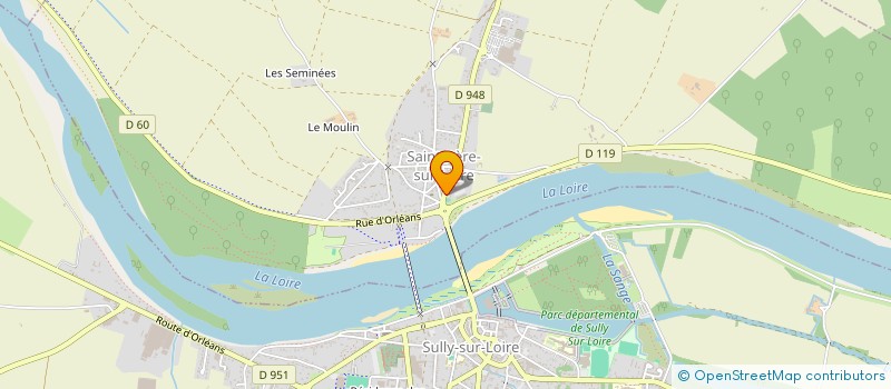 localisation de l'entreprise SULLY LE CHATEAU à SAINT-PERE-SUR-LOIRE