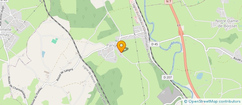 localisation de l'entreprise SULLY X  PARIGNY