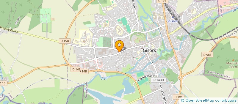 localisation de l'entreprise SULLYVAN'S COFFEE à GISORS