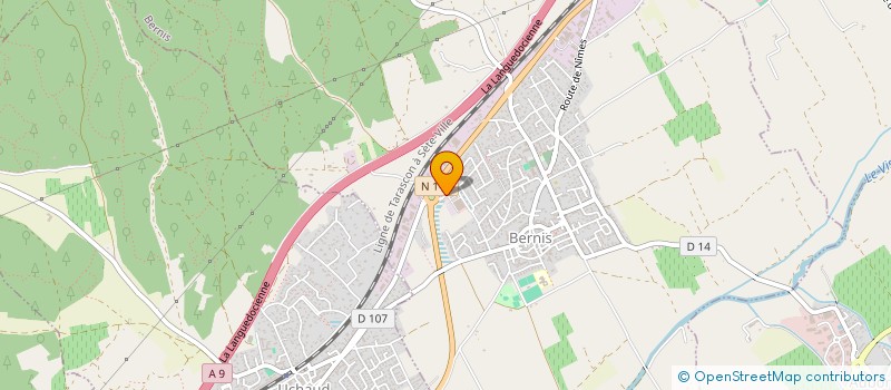 localisation de l'entreprise SULMAERT  BERNIS