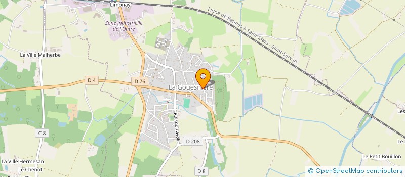 localisation de l'entreprise SULMAN  LA GOUESNIERE