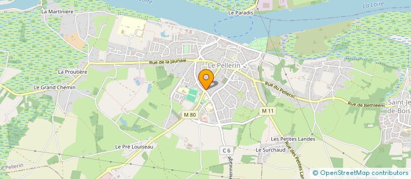 localisation de l'entreprise SULOIR à LE PELLERIN