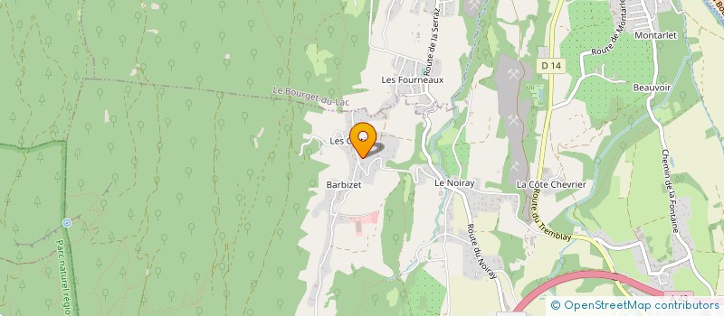 localisation de l'entreprise SULPICE PERE & FILS  LA MOTTE-SERVOLEX