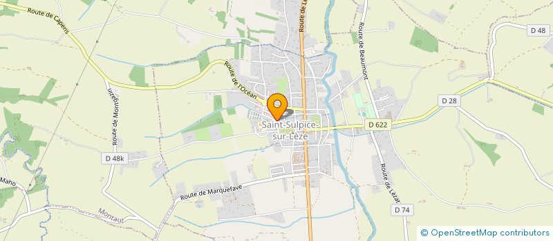 localisation de l'entreprise SULPY  SAINT-SULPICE-SUR-LEZE