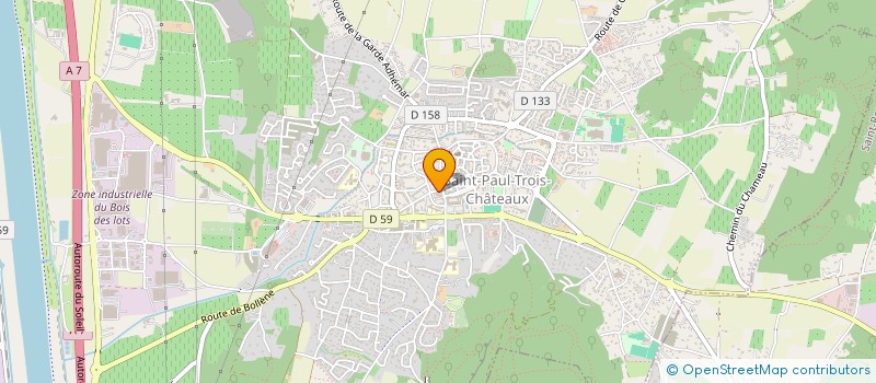 localisation de l'entreprise SULT  SAINT-PAUL-TROIS-CHATEAUX