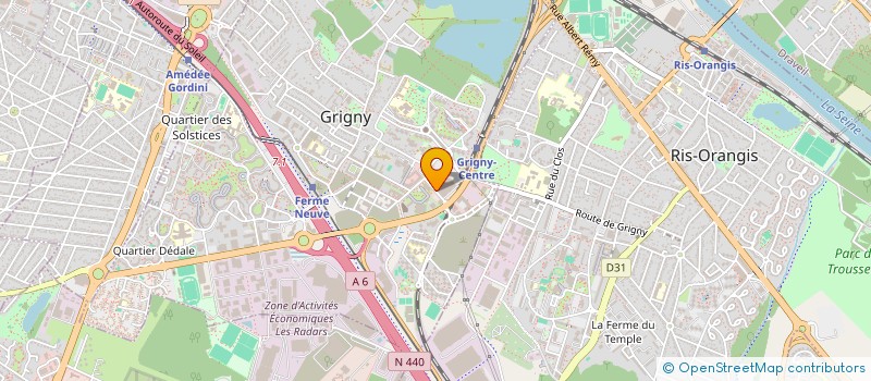 localisation de l'entreprise SULTAN à GRIGNY