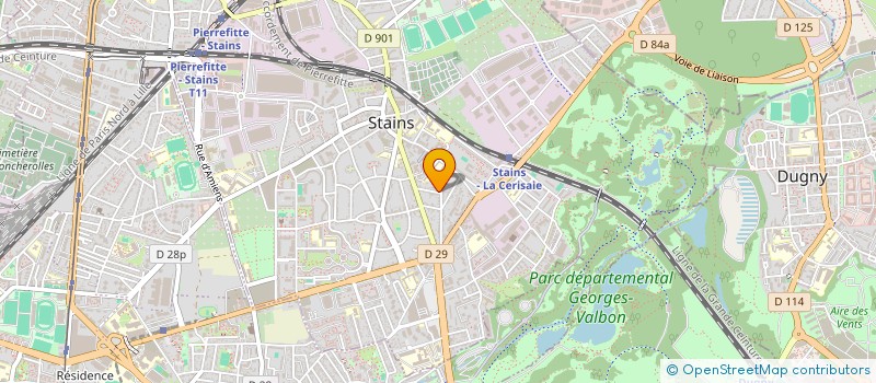 localisation de l'entreprise SULTAN à STAINS
