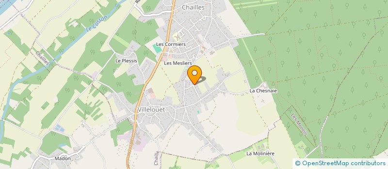 localisation de l'entreprise SULTAN  LE CONTROIS-EN-SOLOGNE