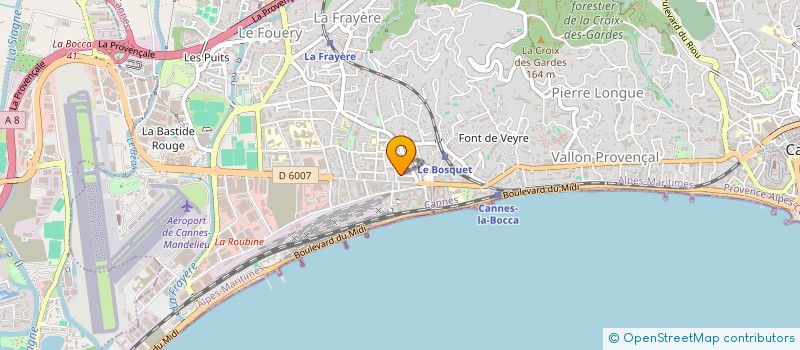 localisation de l'entreprise SULTAN LE TURC à CANNES