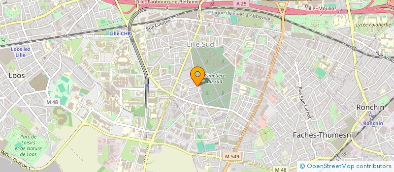 localisation de l'entreprise SULTAN LIBRARY à LILLE