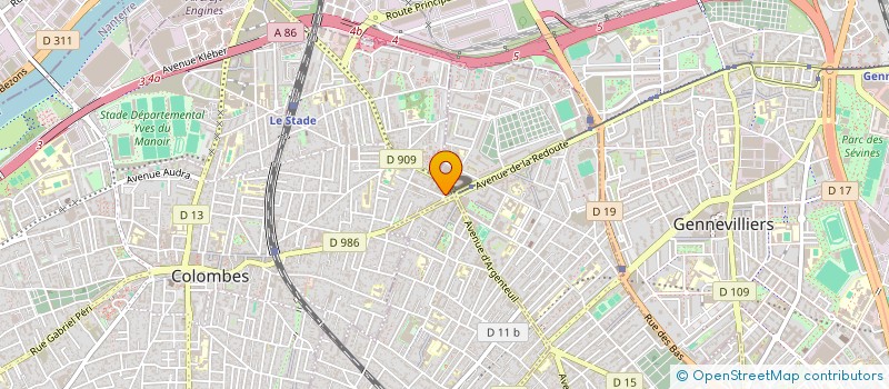 localisation de l'entreprise SULTAN'S à COLOMBES