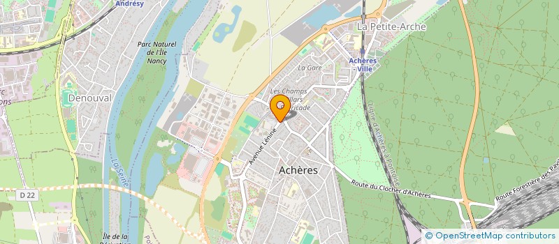 localisation de l'entreprise SULTAN'S OF SWING  ACHERES