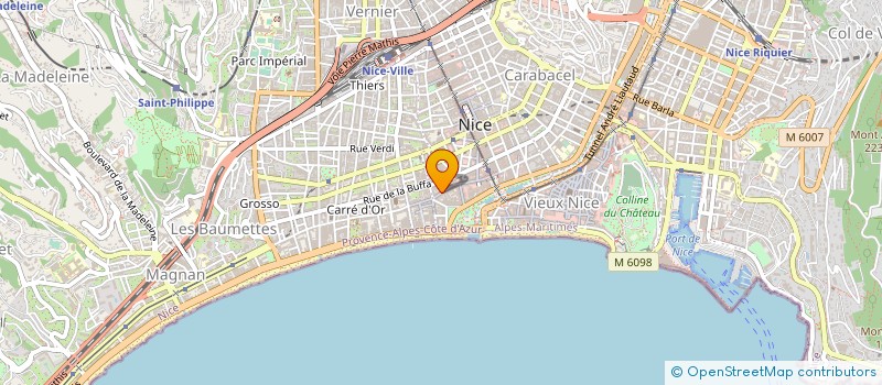 localisation de l'entreprise SULTAN TOURISME à NICE