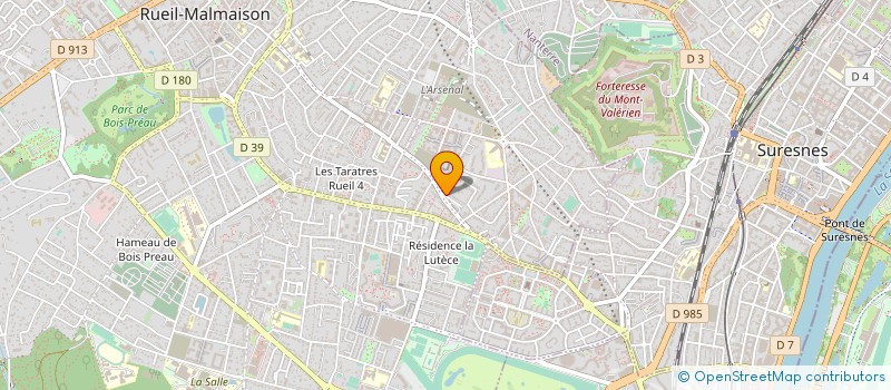 localisation de l'entreprise SULTANA à RUEIL-MALMAISON