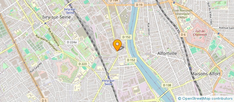localisation de l'entreprise SULTANA à VITRY-SUR-SEINE