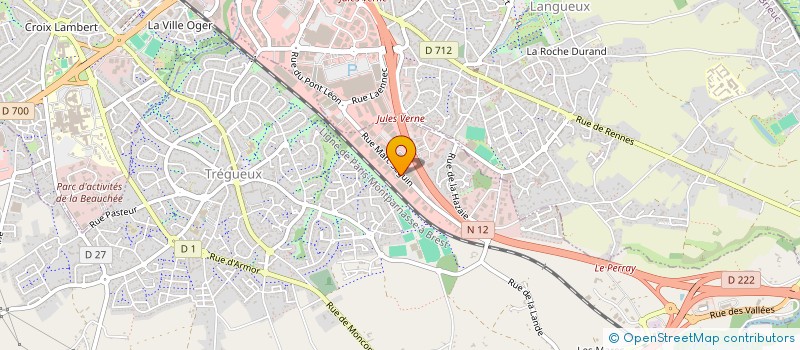 localisation de l'entreprise SULTANA SPA à TREGUEUX