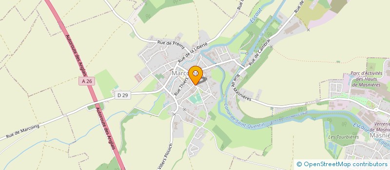 localisation de l'entreprise SULTANE  MARCOING