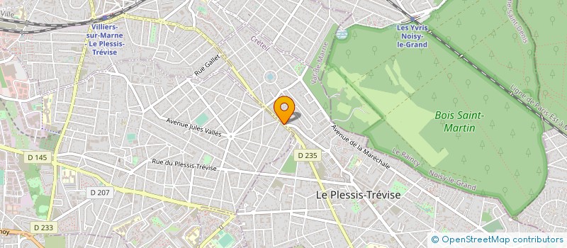 localisation de l'entreprise SULTANE COMPAGNIE  LE PLESSIS-TREVISE