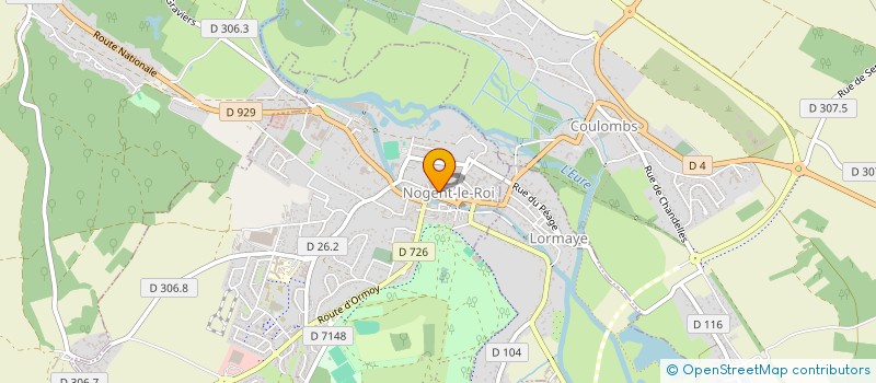 localisation de l'entreprise SULTANE D'ORIENT à NOGENT-LE-ROI