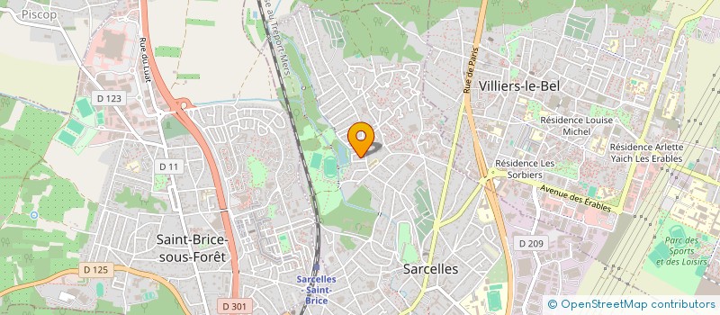 localisation de l'entreprise SULTANS CIVILE IMMOBILEIRE  SARCELLES