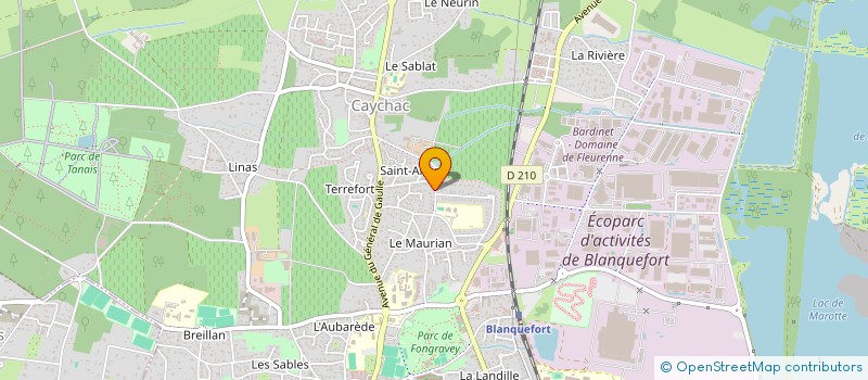 localisation de l'entreprise SULY PATRIMOINE à BLANQUEFORT
