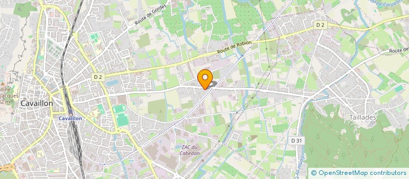 localisation de l'entreprise SULYNOOK  CAVAILLON