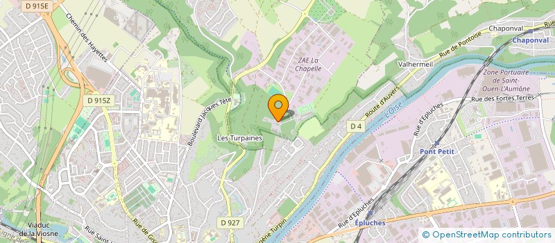 localisation de l'entreprise SULZER  ENNERY