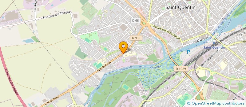localisation de l'entreprise SULZER ENSIVAL MORET FRANCE à SAINT-QUENTIN