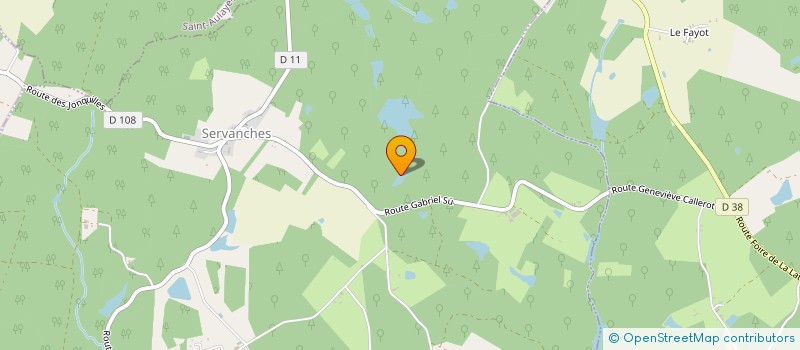 localisation de l'entreprise SULZER FERET DESBOIS LEROUX  LA JEMAYE-PONTEYRAUD