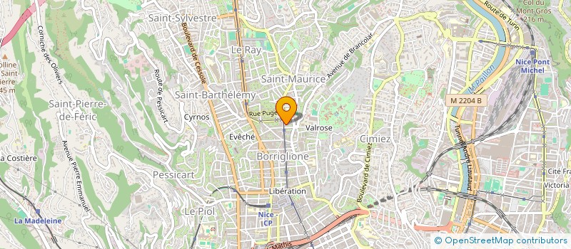 localisation de l'entreprise SUM ERO  NICE