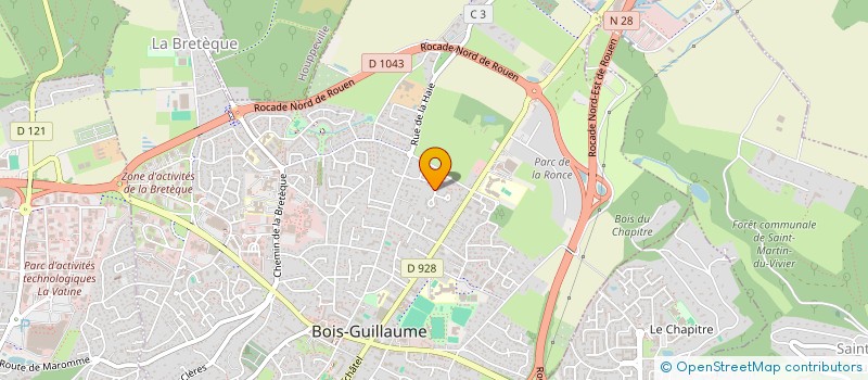 localisation de l'entreprise SUM INVEST à BOIS GUILLAUME