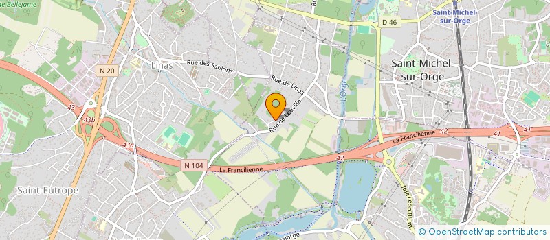 localisation de l'entreprise SUM'KOBIDO à LONGPONT-SUR-ORGE