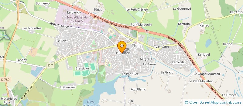 localisation de l'entreprise SUMAC  THEIX-NOYALO