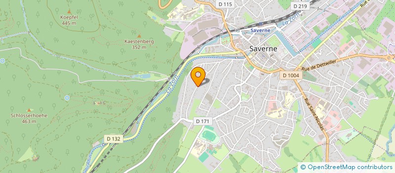 localisation de l'entreprise SUMAI  SAVERNE