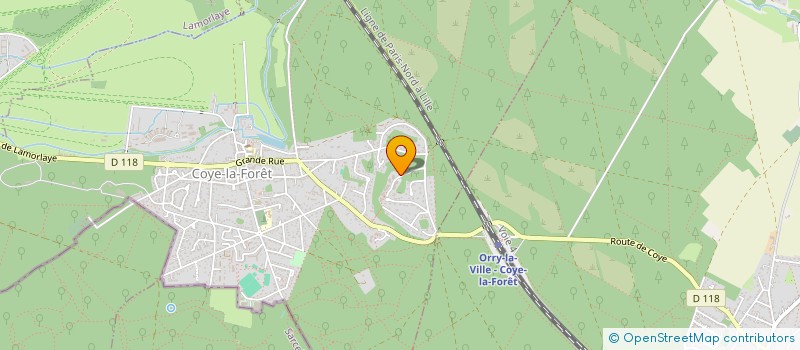 localisation de l'entreprise SUMASHO  COYE-LA-FORET